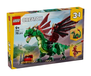 Детски комплект за игра LEGO® Creator 31161 – Средновековен дракон