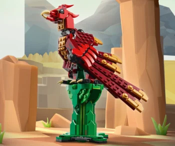 Детски комплект за игра LEGO® Creator 31161 – Средновековен дракон