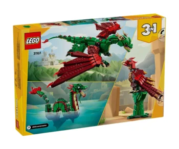 Детски комплект за игра LEGO® Creator 31161 – Средновековен дракон