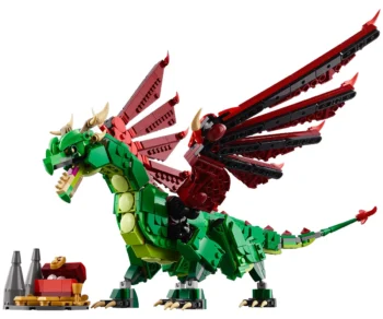 Детски комплект за игра LEGO® Creator 31161 – Средновековен дракон