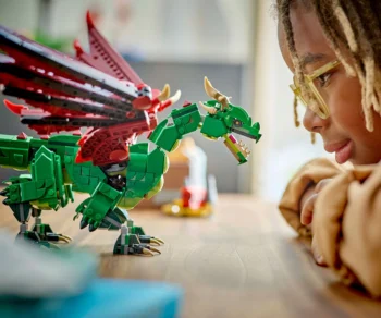 Детски комплект за игра LEGO® Creator 31161 – Средновековен дракон