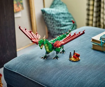 Детски комплект за игра LEGO® Creator 31161 – Средновековен дракон
