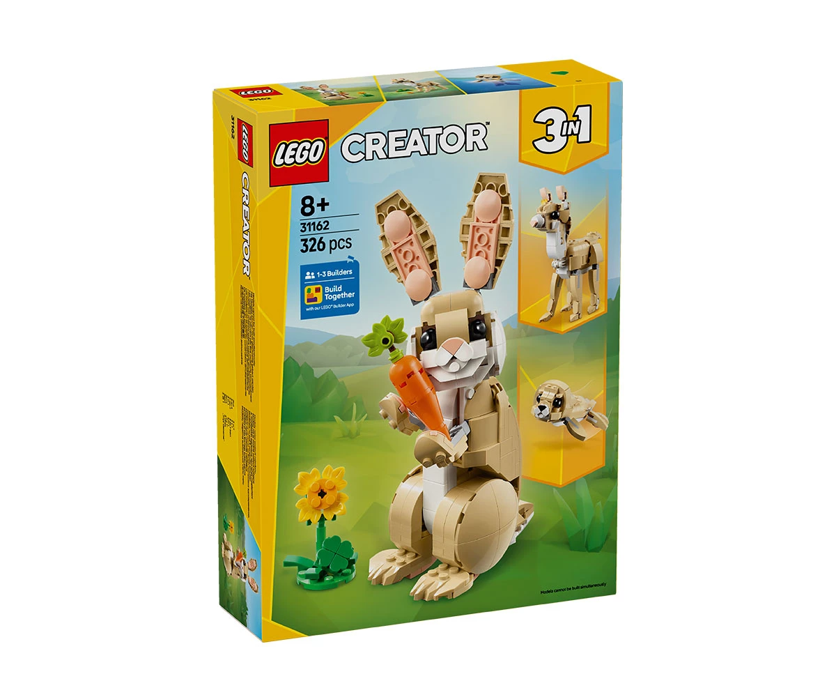 Детски комплект за игра LEGO® Creator 31162 - Сладко зайче Конструктор ЛЕГО Creator 31162