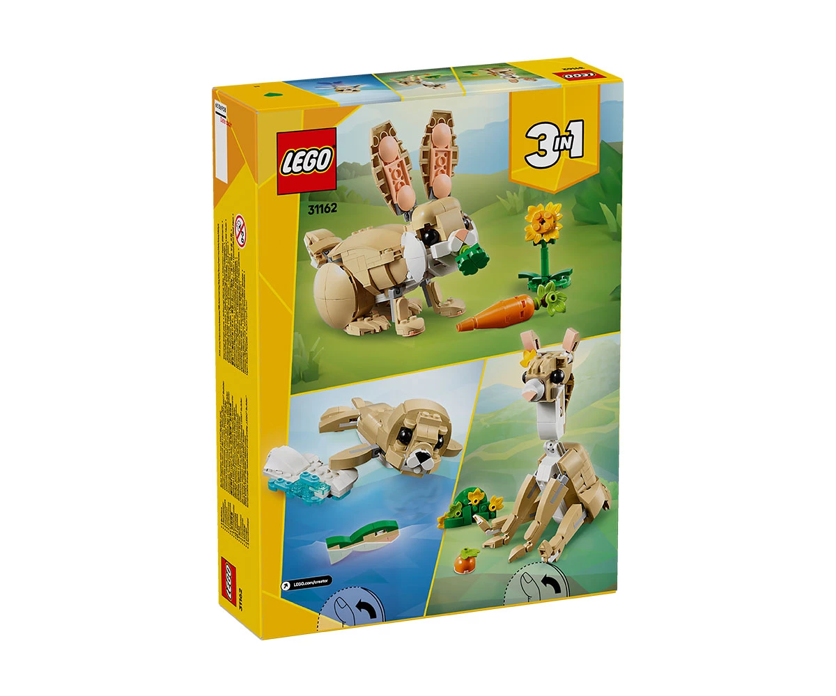 Детски комплект за игра LEGO® Creator 31162 - Сладко зайче thumb 2 Конструктор ЛЕГО Creator 31162 thumb 2