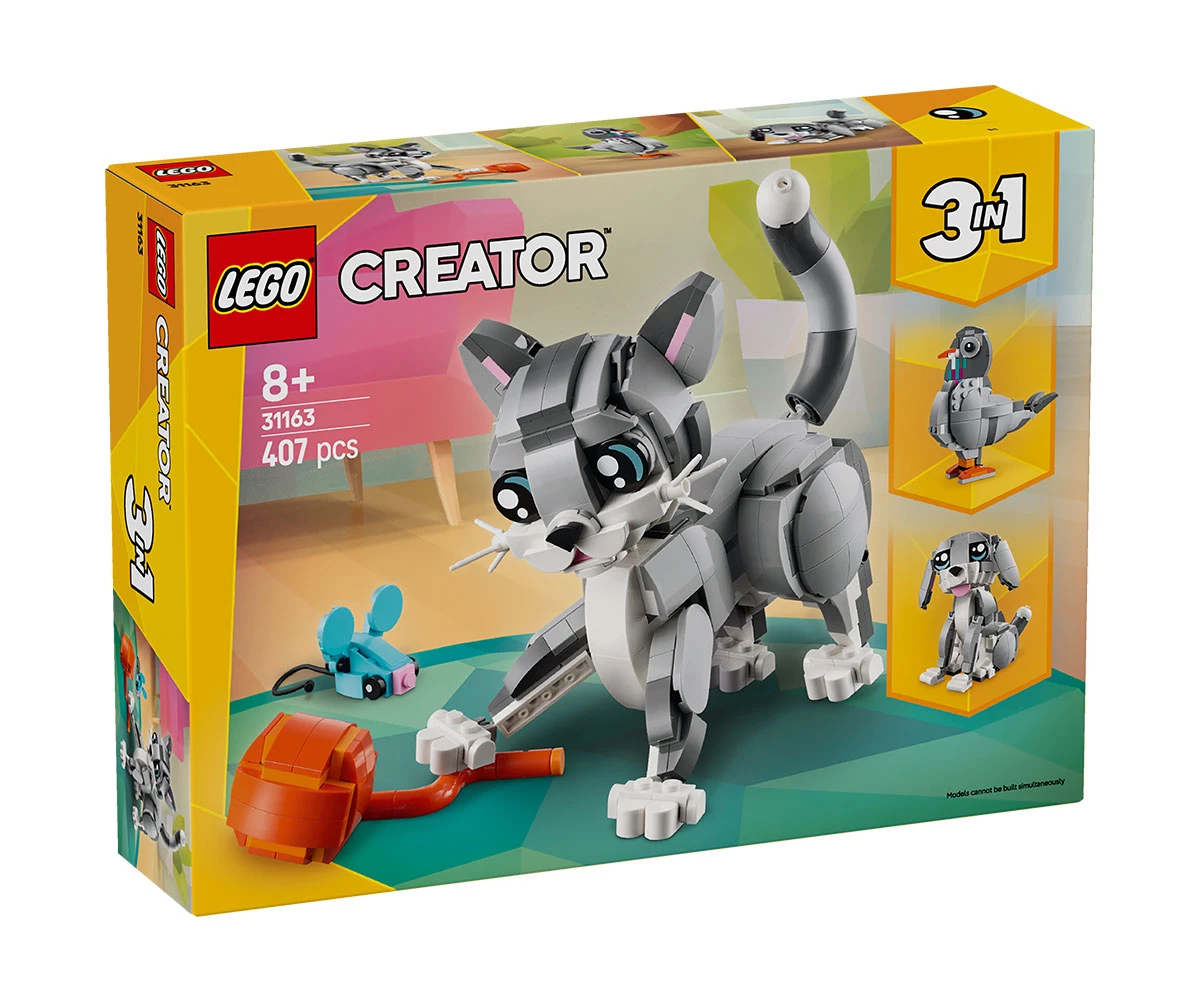 Детски комплект за игра LEGO® Creator 31163 - Игрива котка Конструктор ЛЕГО Creator 31163