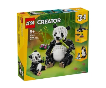 Детски комплект за игра LEGO® Creator 31165 – Диви животни: Семейство панди