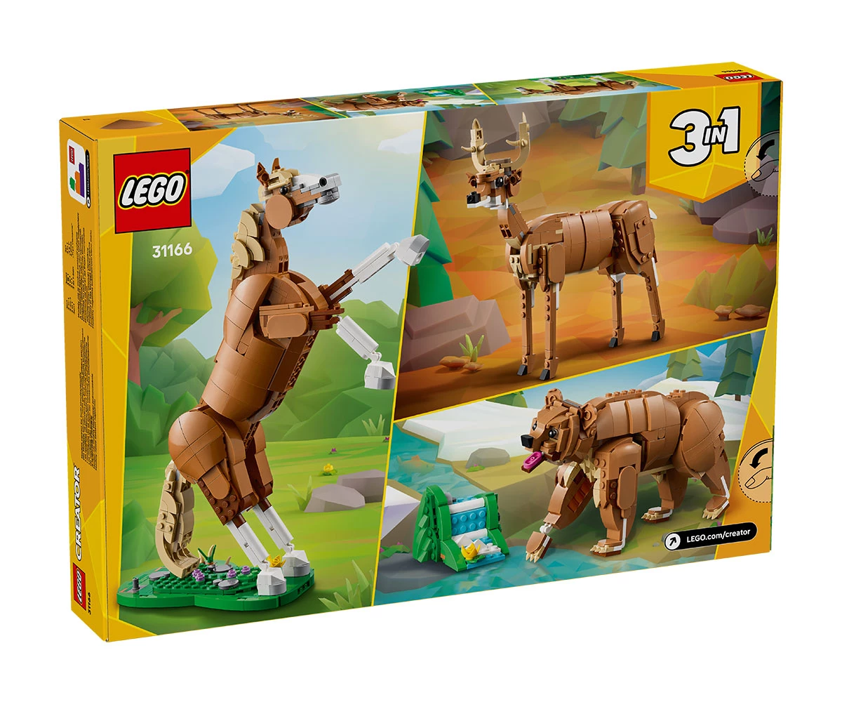 Детски комплект за игра LEGO® Creator 31166 - Красив кон thumb 2 LEGO® Creator 31166 - Beautiful Horse thumb 2