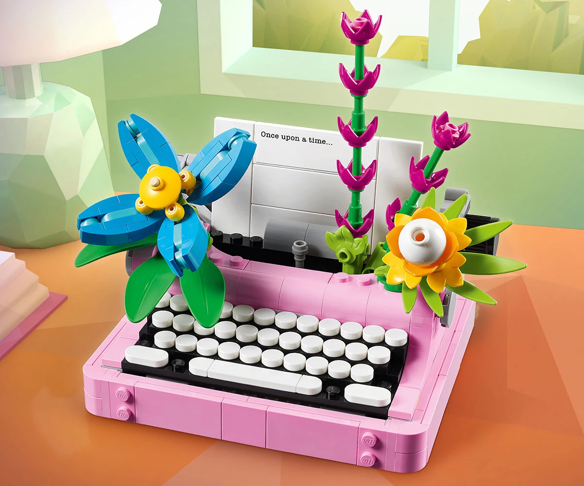 Детски комплект за игра LEGO® Creator 31169 - Пишеща машина с цветя thumb 11 Конструктор ЛЕГО Creator 31169 thumb 11