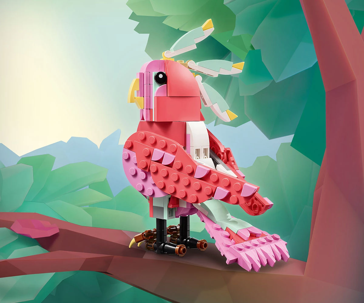 Детски комплект за игра LEGO® Creator 31170 - Диви животни: Розово фламинго thumb 19 Конструктор ЛЕГО Creator 31170 thumb 19