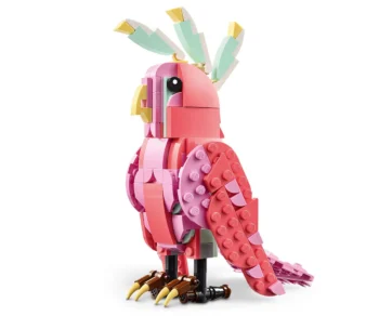 Детски комплект за игра LEGO® Creator 31170 – Диви животни: Розово фламинго