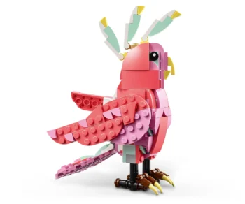 Детски комплект за игра LEGO® Creator 31170 – Диви животни: Розово фламинго