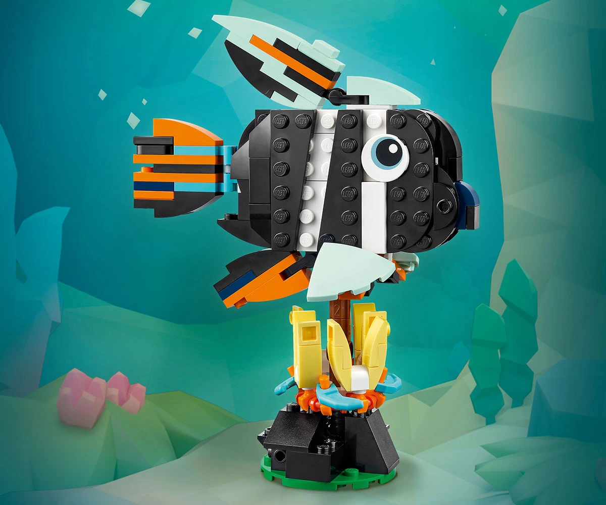 Детски комплект за игра LEGO® Creator 31173 - Диви животни: Тропически тукан thumb 14 LEGO® Creator 31173 - Wild animals: Tropical Toucan thumb 14