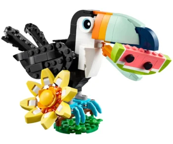 Детски комплект за игра LEGO® Creator 31173 – Диви животни: Тропически тукан