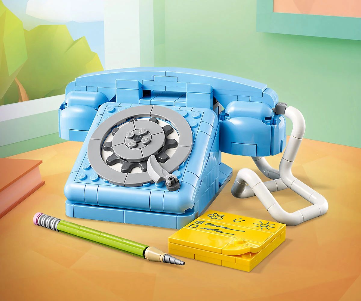 Детски комплект за игра LEGO® Creator 31174 - Ретротелефон thumb 16 LEGO® Creator 31174 - Retro Telephone thumb 16