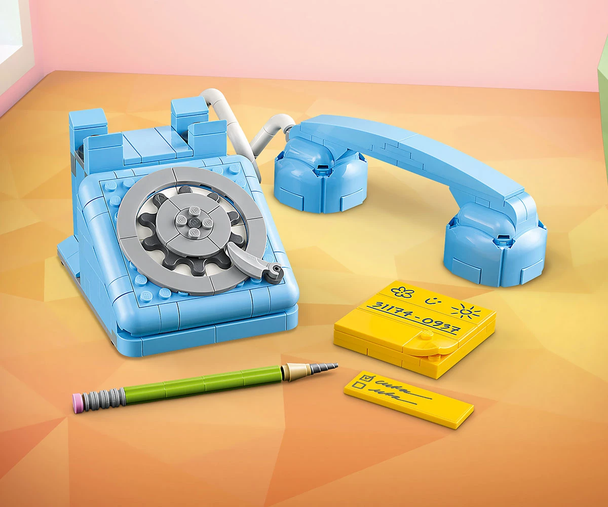 Детски комплект за игра LEGO® Creator 31174 - Ретротелефон thumb 17 LEGO® Creator 31174 - Retro Telephone thumb 17