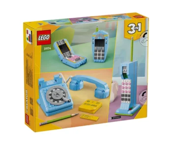 Детски комплект за игра LEGO® Creator 31174 – Ретротелефон