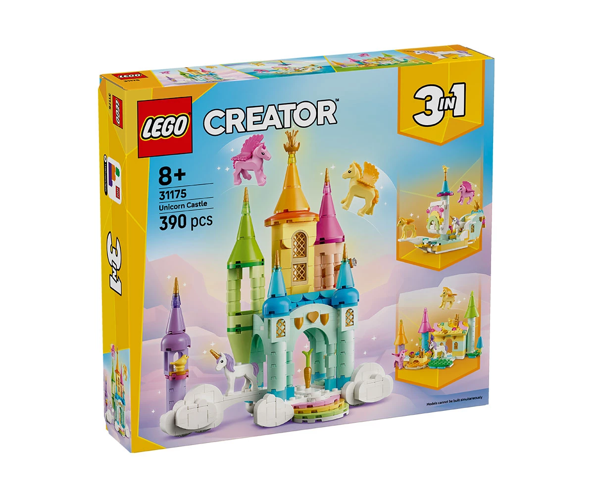 Детски комплект за игра LEGO® Creator 31175 - Замъкът на еднорозите LEGO® Creator 31175 - Unicorn Castle