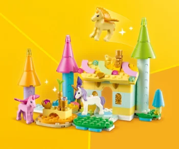 Детски комплект за игра LEGO® Creator 31175 – Замъкът на еднорозите