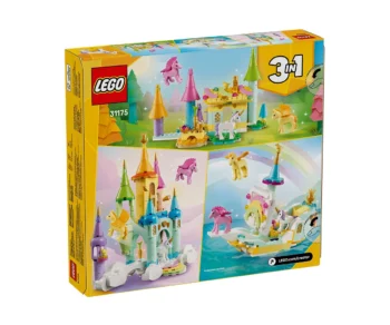 Детски комплект за игра LEGO® Creator 31175 – Замъкът на еднорозите