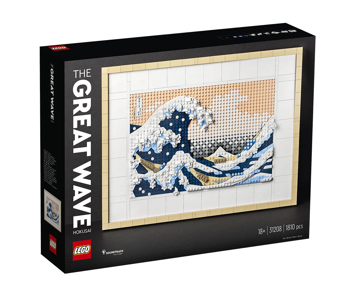 Детски комплект за игра LEGO® Art 31208 - Голямата вълна Конструктор ЛЕГО Art 31208