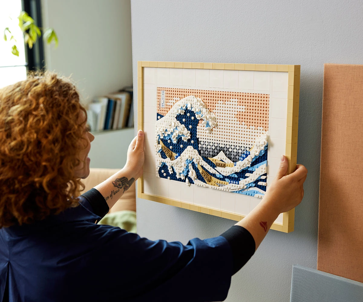 Детски комплект за игра LEGO® Art 31208 - Голямата вълна thumb 12 Конструктор ЛЕГО Art 31208 thumb 12