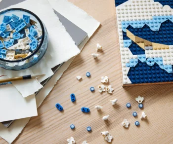Детски комплект за игра LEGO® Art 31208 – Голямата вълна