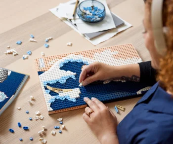 Детски комплект за игра LEGO® Art 31208 – Голямата вълна