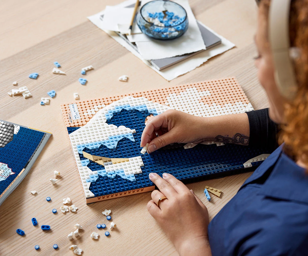 Детски комплект за игра LEGO® Art 31208 - Голямата вълна thumb 5 Конструктор ЛЕГО Art 31208 thumb 5