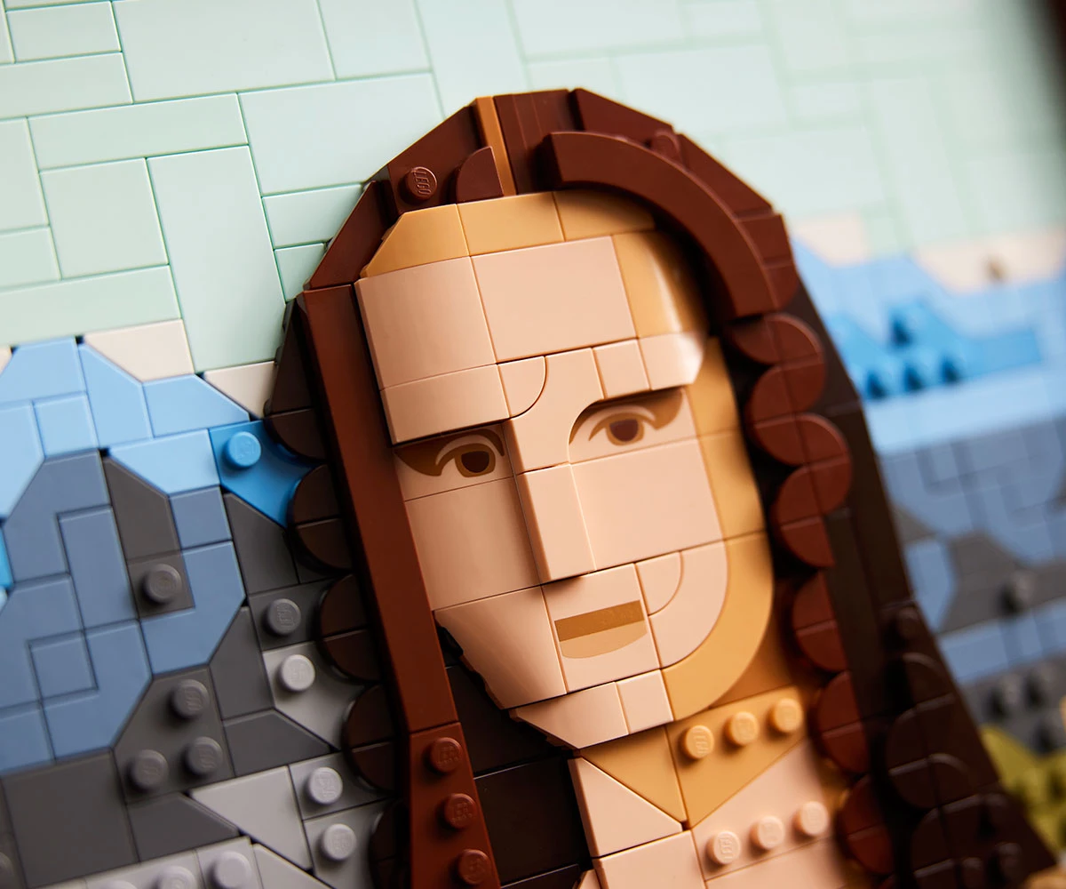 Детски комплект за игра LEGO® Art 31213 - Mона Лиза thumb 8 Конструктор ЛЕГО Art 31213 thumb 8