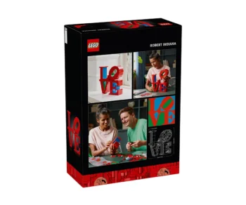 Детски комплект за игра LEGO® Art 31214 – LOVE