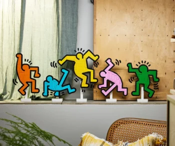 Детски комплект за игра LEGO® Art 31216 – Keith Haring – Танцуващи фигури