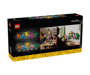 Детски комплект за игра LEGO® Art 31216 – Keith Haring – Танцуващи фигури