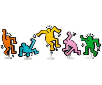 Детски комплект за игра LEGO® Art 31216 – Keith Haring – Танцуващи фигури