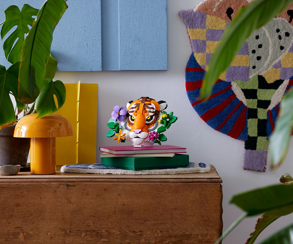Детски комплект за игра LEGO® Art 31217 - Колекция с фауна – тигър thumb 10 LEGO® Art 31217 - The Fauna Collection - Tiger thumb 10