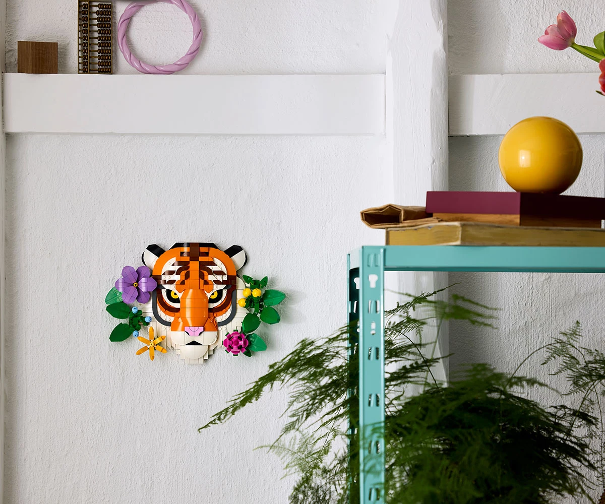 Детски комплект за игра LEGO® Art 31217 - Колекция с фауна – тигър thumb 13 LEGO® Art 31217 - The Fauna Collection - Tiger thumb 13