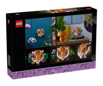 Детски комплект за игра LEGO® Art 31217 – Колекция с фауна – тигър