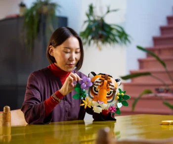 Детски комплект за игра LEGO® Art 31217 – Колекция с фауна – тигър