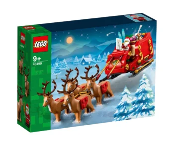 Детски комплект за игра LEGO® Iconic 40499 – Шейната на Дядо Коледа