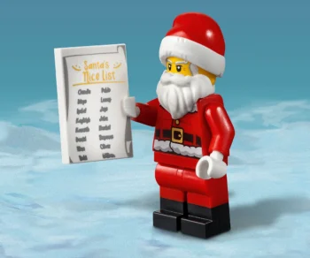 Детски комплект за игра LEGO® Iconic 40499 – Шейната на Дядо Коледа