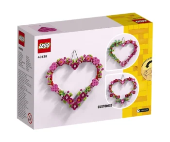 Детски комплект за игра LEGO® Iconic 40638 – Украшение сърце