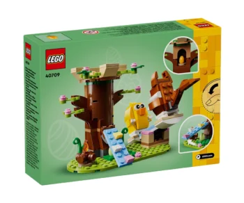 Детски комплект за игра LEGO® Iconic 40709 – Пролетна площадка с животни