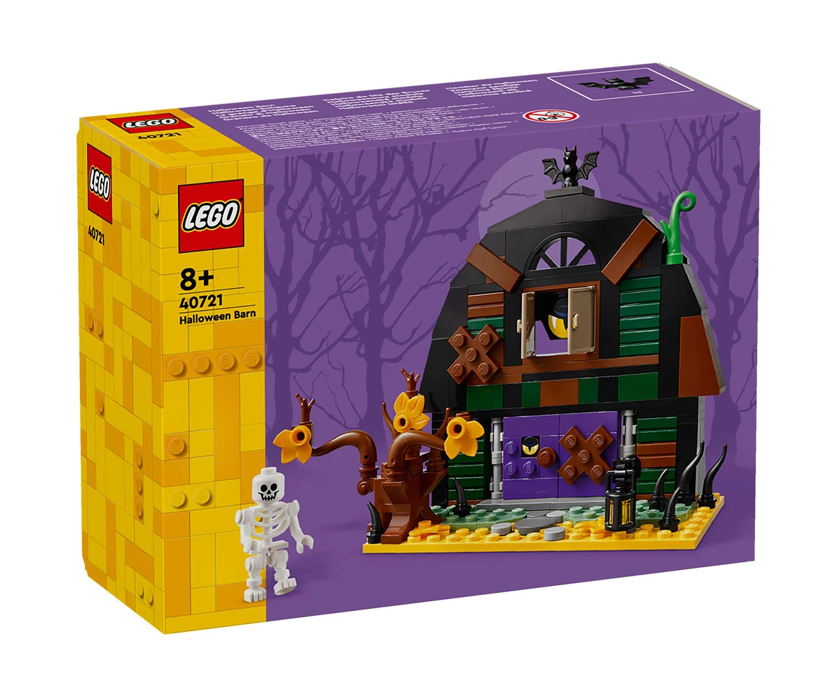 Детски комплект за игра LEGO® Iconic 40721 - Хелоуин хамбар LEGO® Iconic 40721 - Halloween Barn