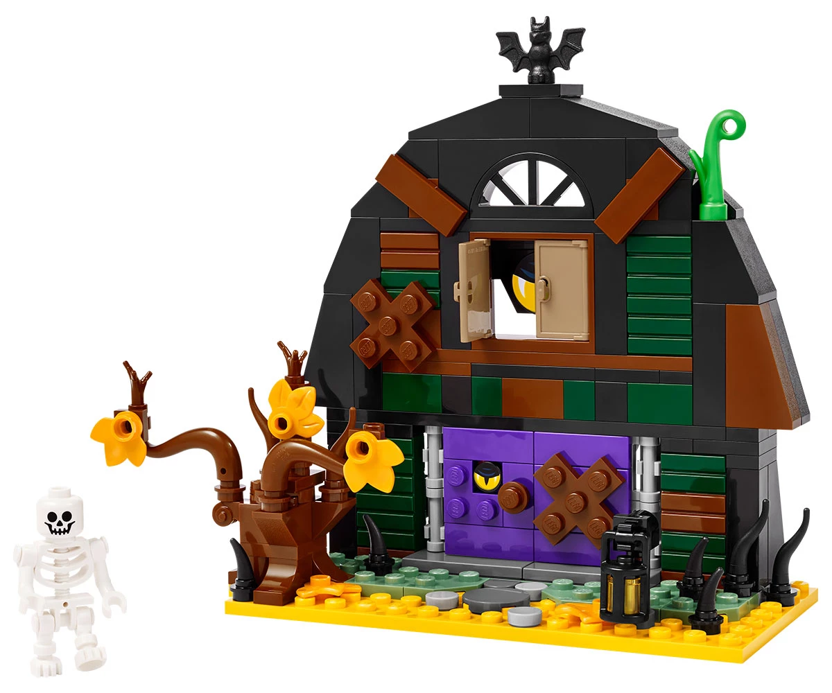 Детски комплект за игра LEGO® Iconic 40721 - Хелоуин хамбар thumb 3 LEGO® Iconic 40721 - Halloween Barn thumb 3
