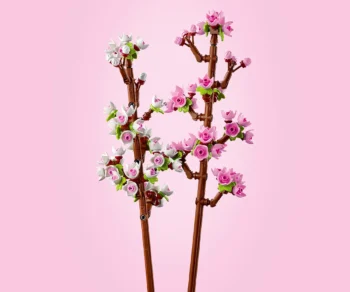 Детски комплект за игра LEGO® Iconic 40725 – Черешови цветове | Цвете | Цветя