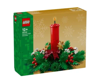 Детски комплект за игра LEGO® Iconic 40743 – Коледно украшение за маса