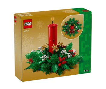 Детски комплект за игра LEGO® Iconic 40743 – Коледно украшение за маса