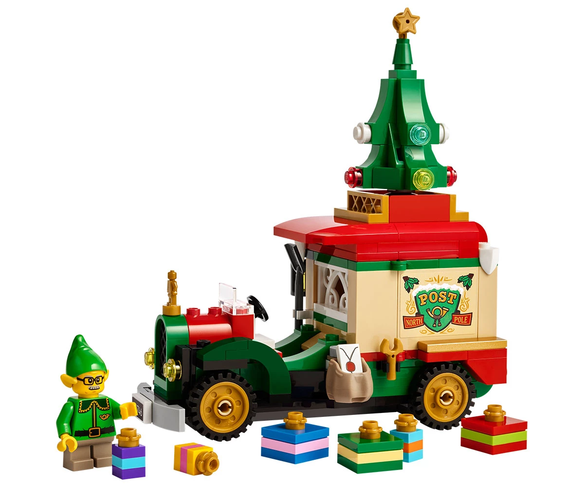 Детски комплект за игра LEGO® Iconic 40746 - Камионът за доставки на Дядо Коледа thumb 3 LEGO® Icons 40746 - Santa's Delivery Truck thumb 3
