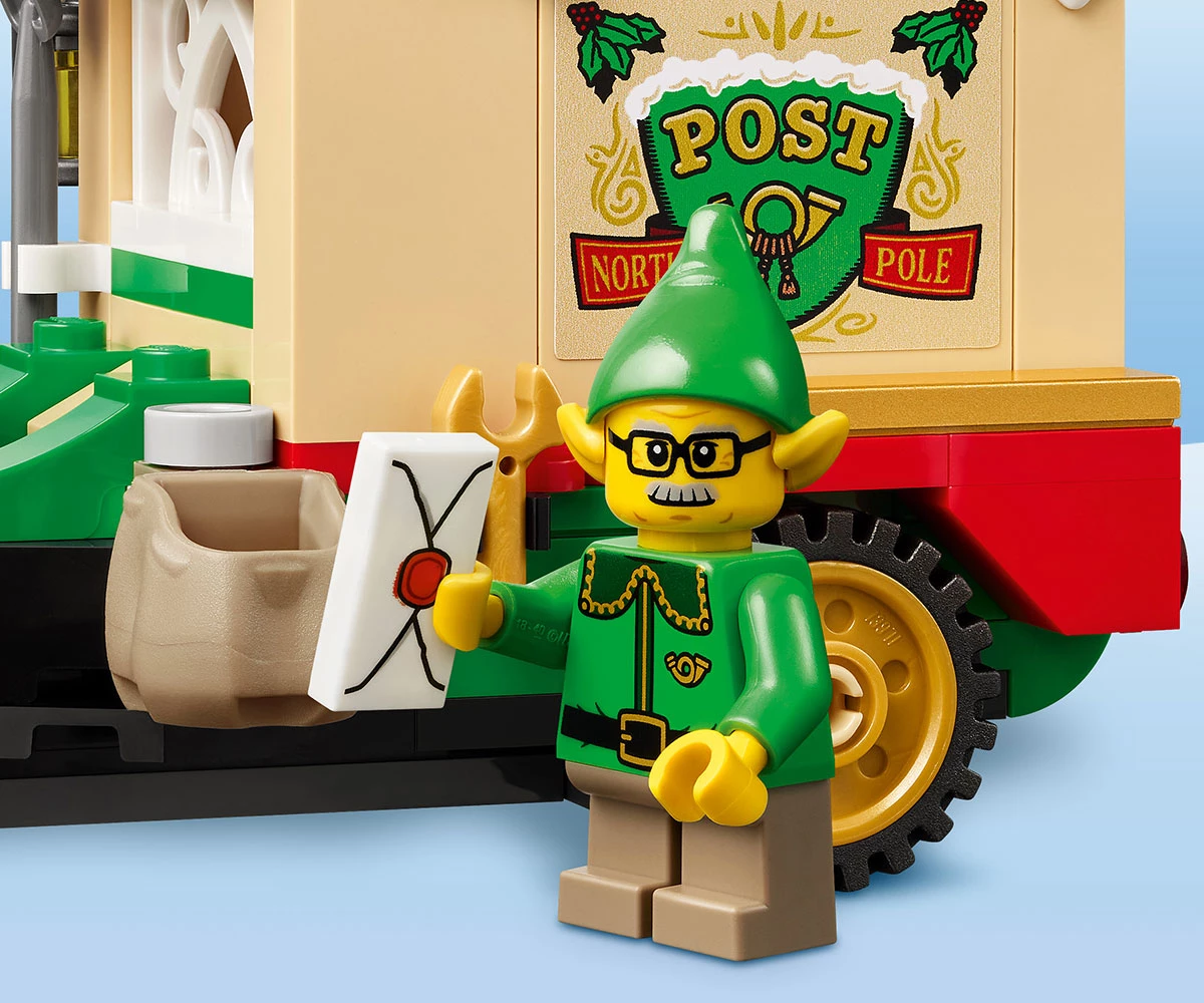 Детски комплект за игра LEGO® Iconic 40746 - Камионът за доставки на Дядо Коледа thumb 6 LEGO® Icons 40746 - Santa's Delivery Truck thumb 6