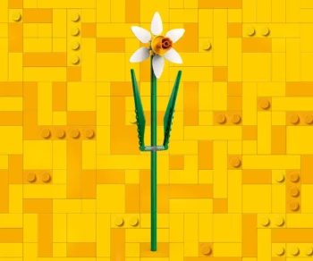Детски комплект за игра LEGO® Iconic 40747 – Нарциси | Цвете | Цветя