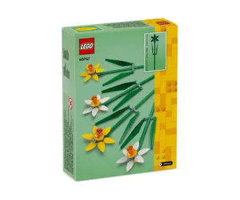 Детски комплект за игра LEGO® Iconic 40747 – Нарциси | Цвете | Цветя